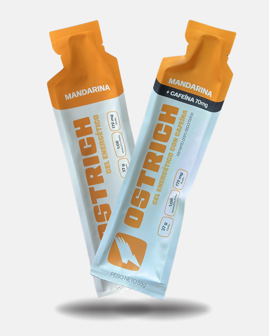 Energy Gel Mandarina - Mix 6 pack (2 con cafeína)