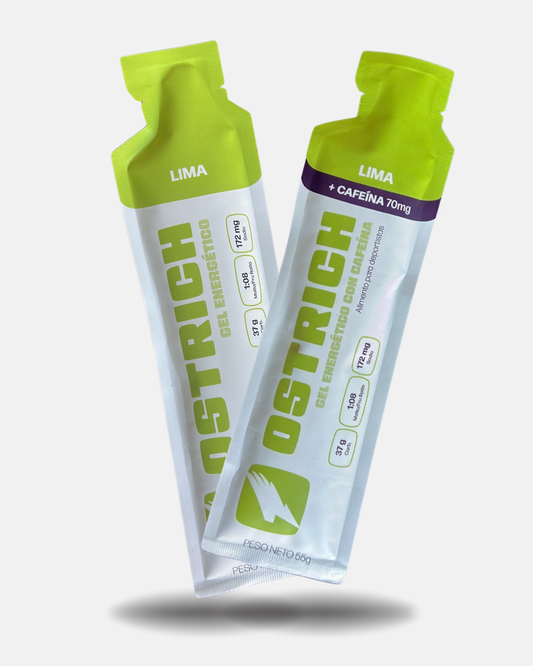 Energy Gel Lima - Mix 6 pack (2 con cafeína)
